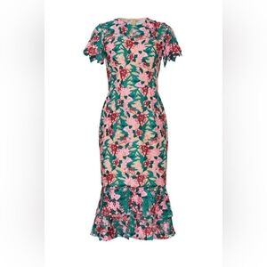 🌟 Vone Kava Dress, Pink & Green (4)